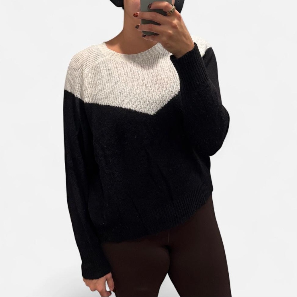 Black and White Sweater